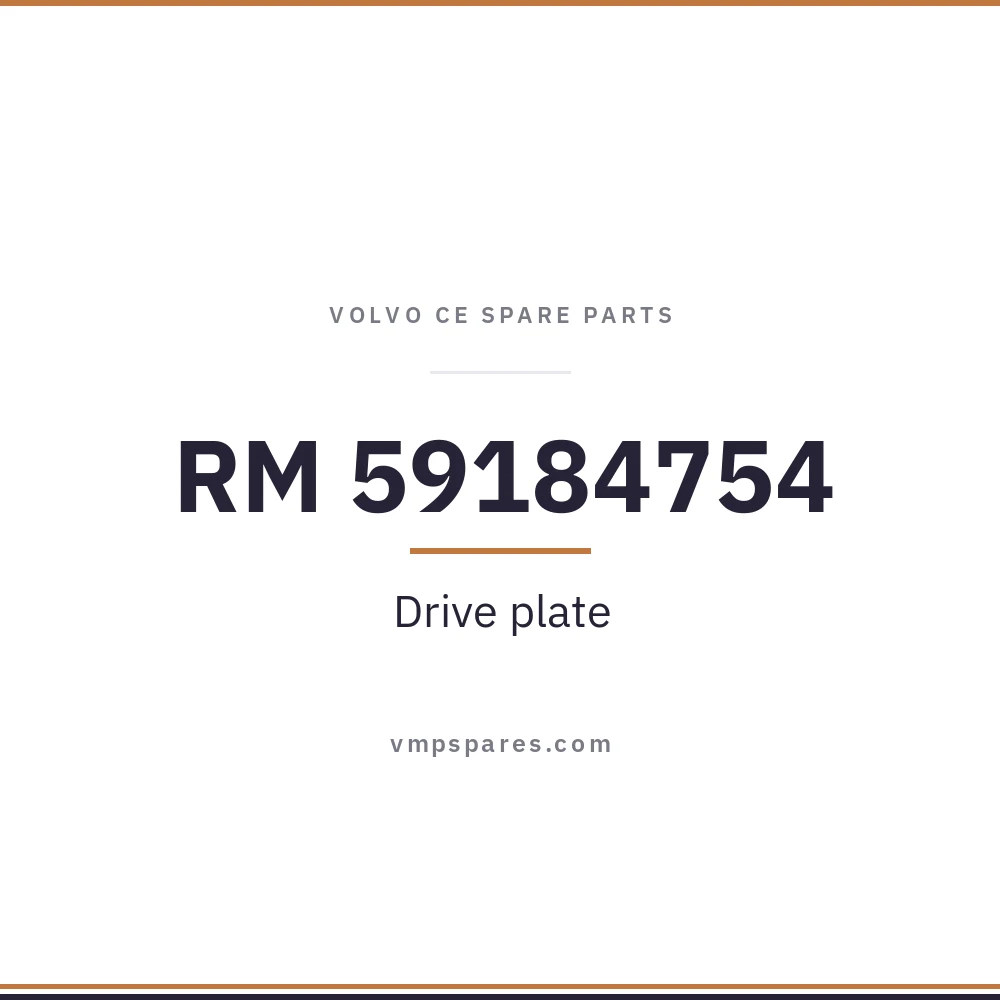 RM 59184754 – Drive plate