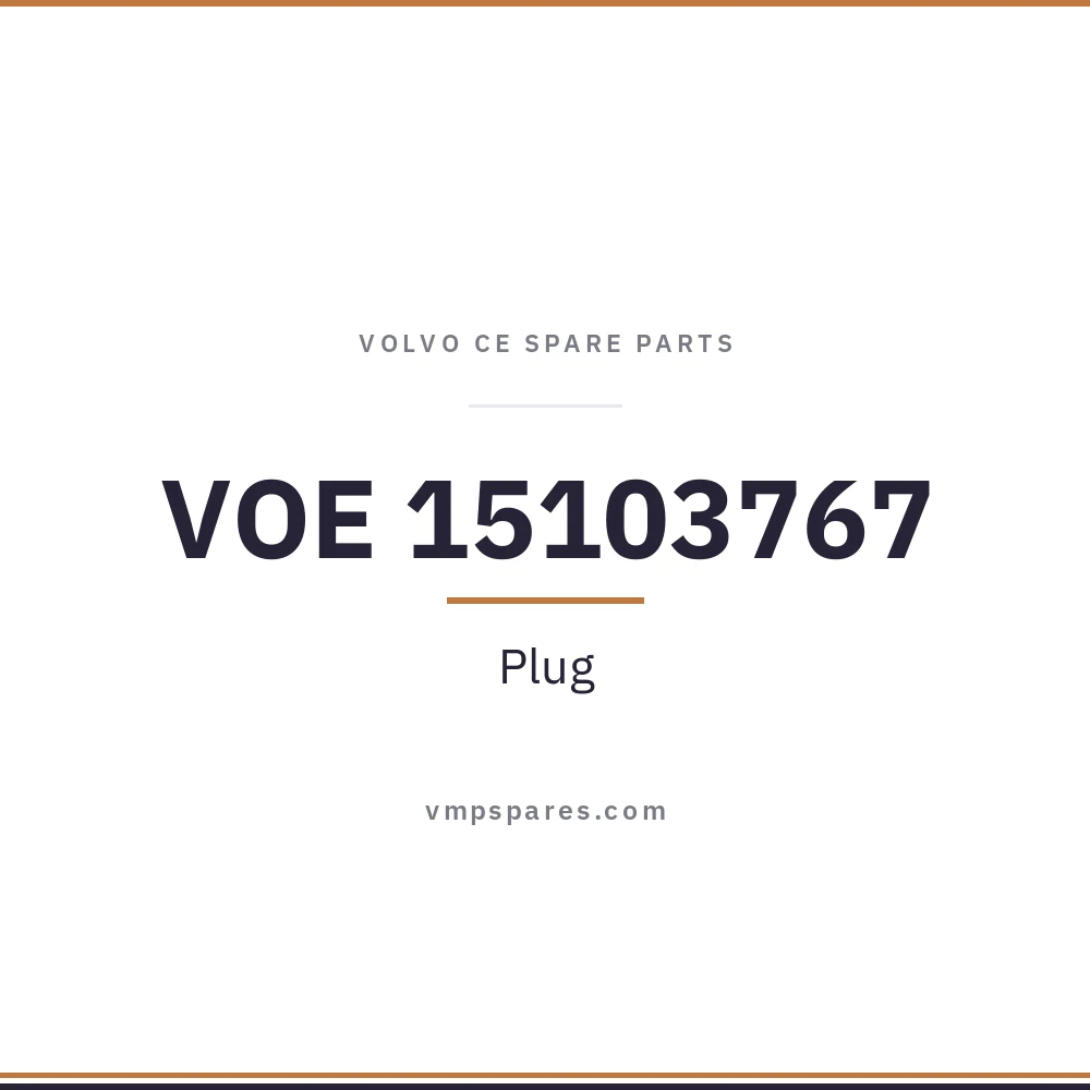 VOE 15103767 – Plug