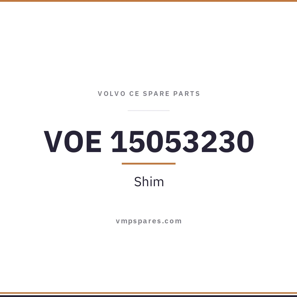 VOE 15053230 – Shim
