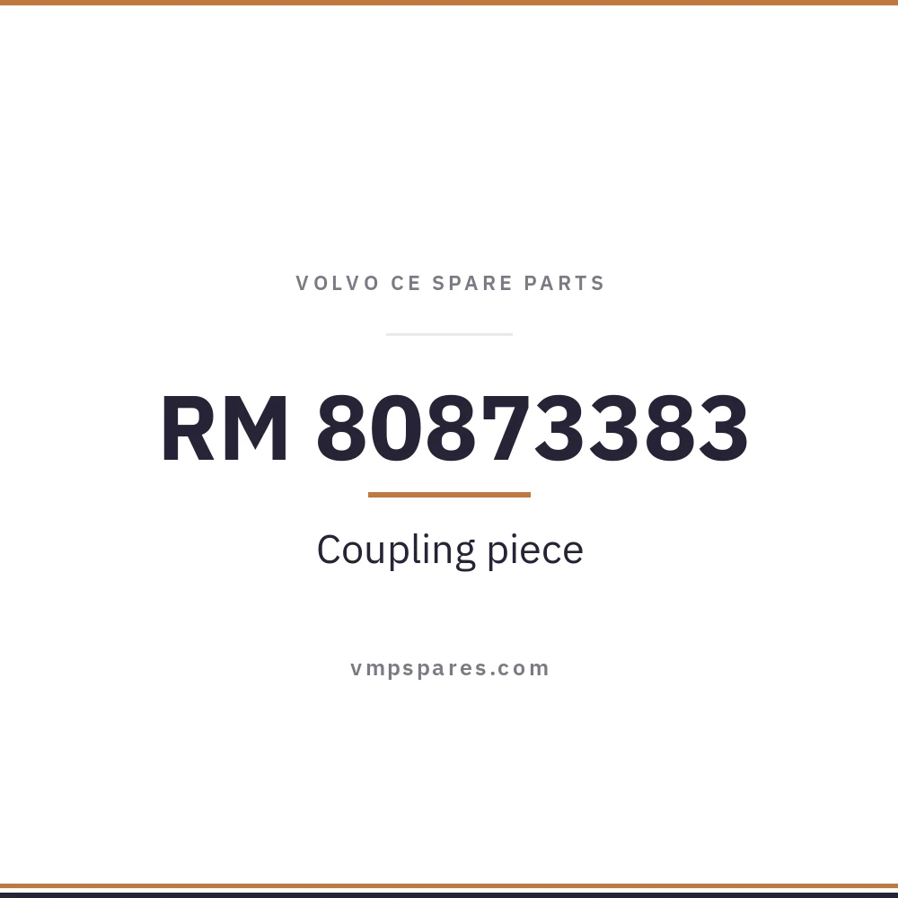 RM 80873383 – Coupling piece