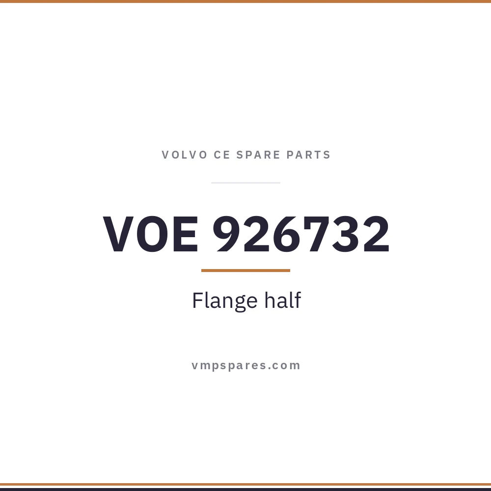 VOE 926732 – Flange half
