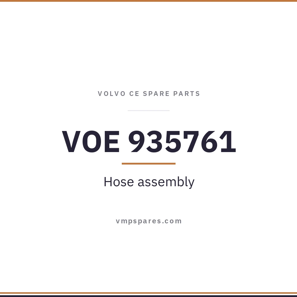 VOE 935761 – Hose assembly
