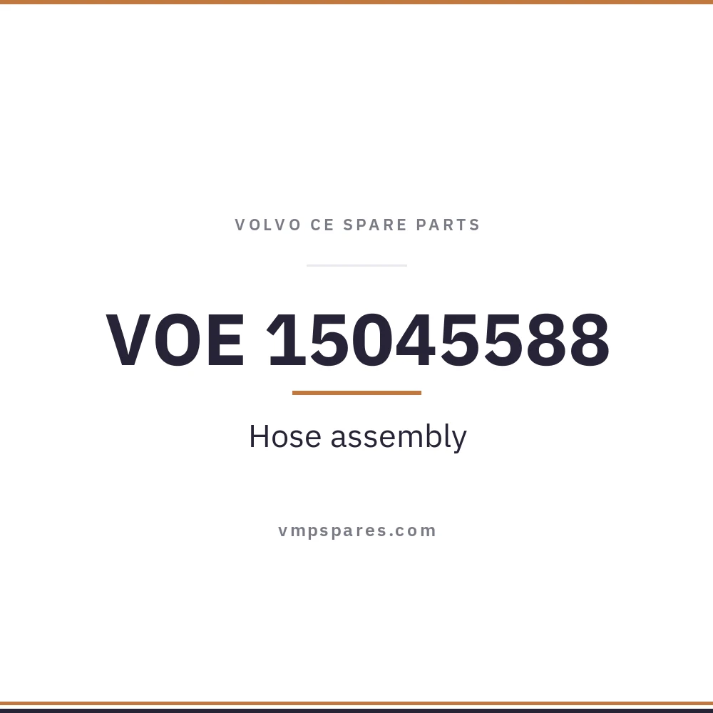 VOE 15045588 – Hose assembly