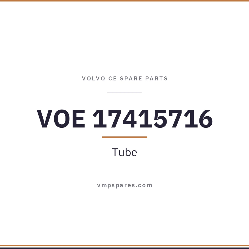 VOE 17415716 – Tube
