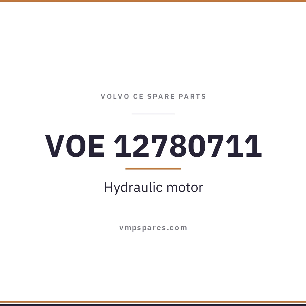 VOE 12780711 – Hydraulic motor
