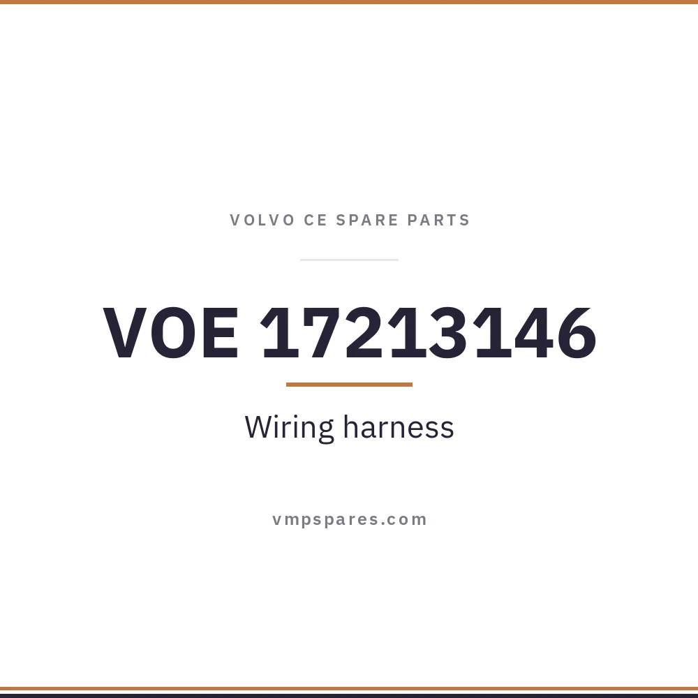 VOE 17213146 – Wiring harness