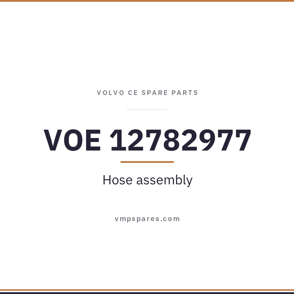 VOE 12782977 – Hose assembly