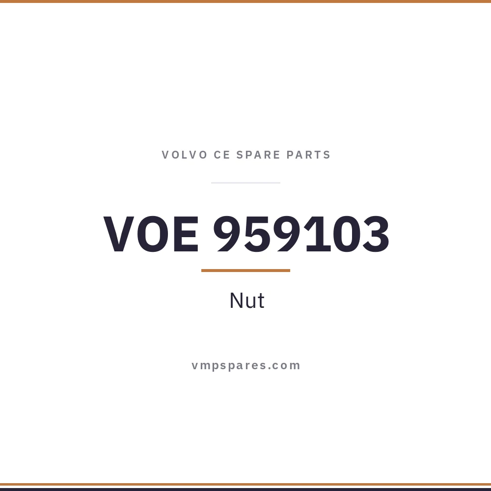 VOE 959103 – Nut