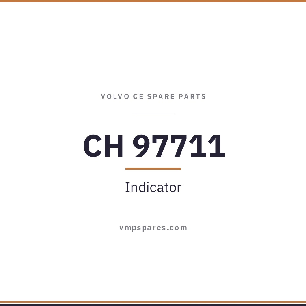 CH 97711 – Indicator