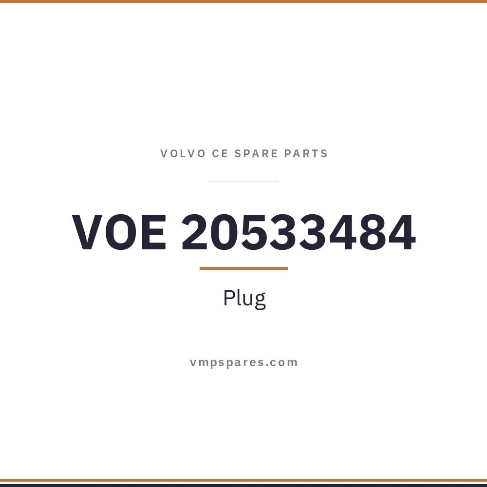 VOE 20533484 – Plug