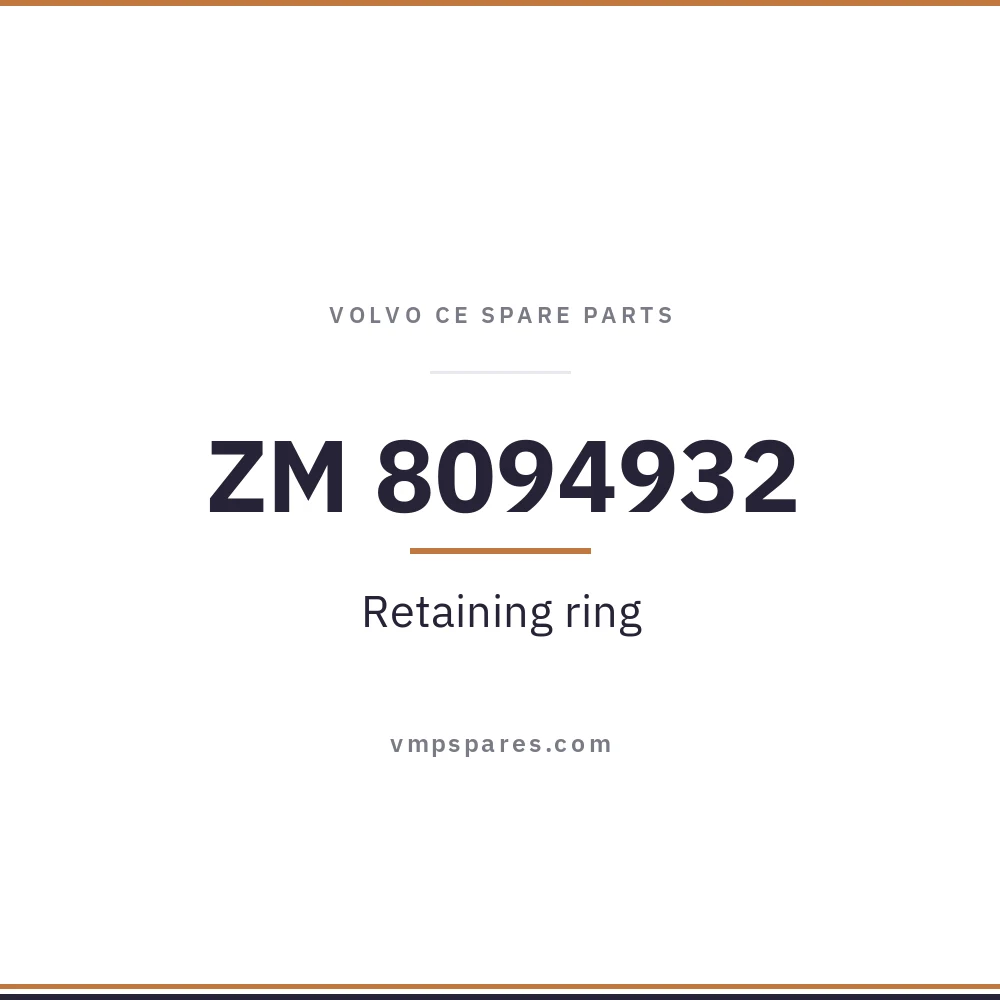 ZM 8094932 – Retaining ring