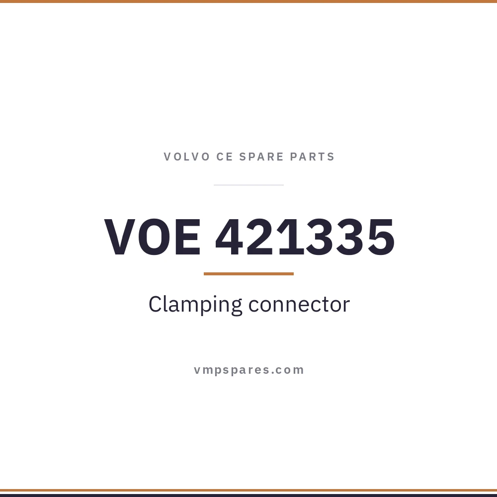 VOE 421335 – Clamping connector