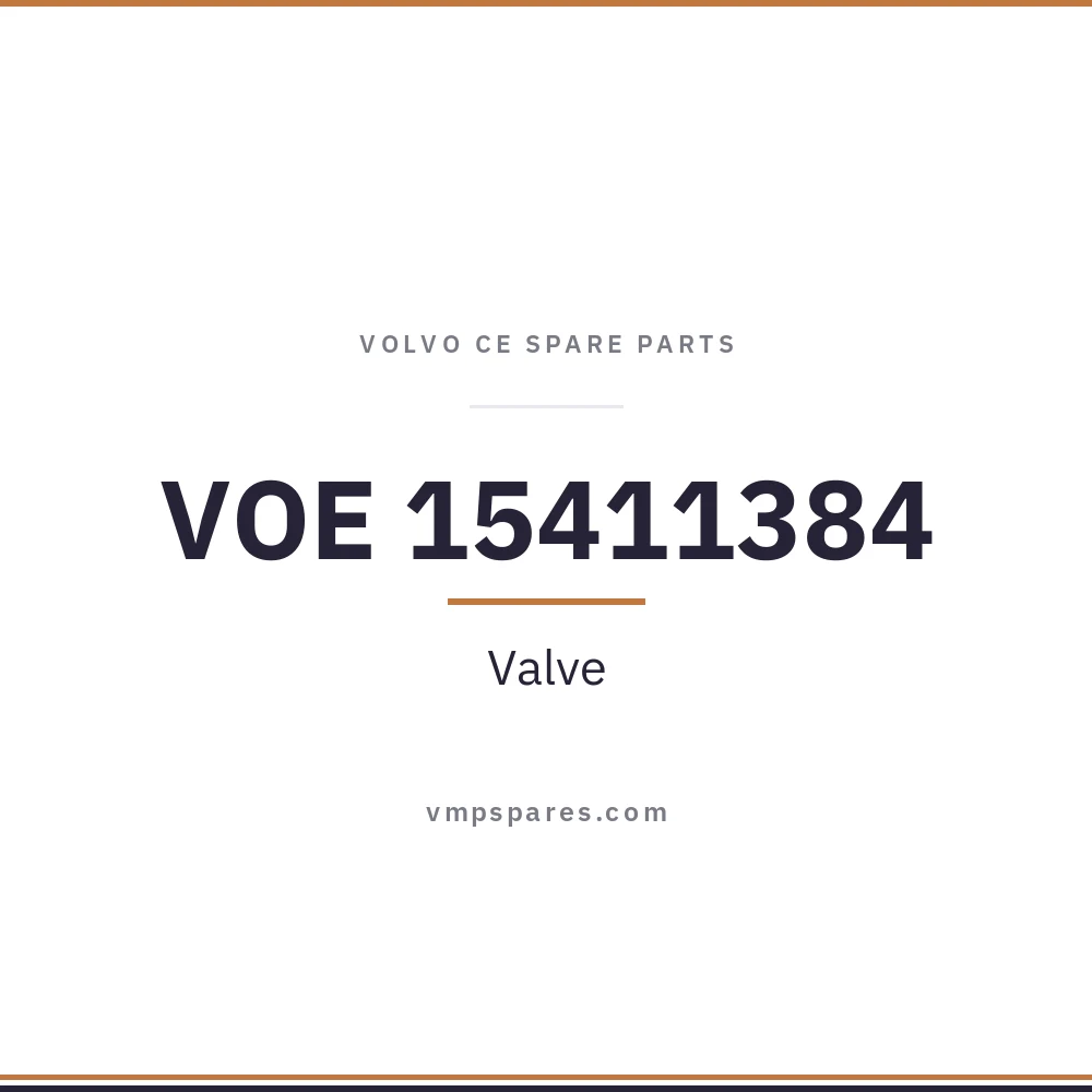 VOE 15411384 – Valve