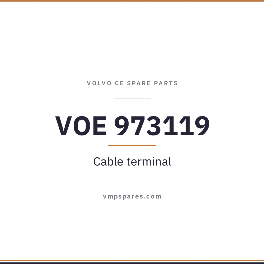 VOE 973119 – Cable terminal