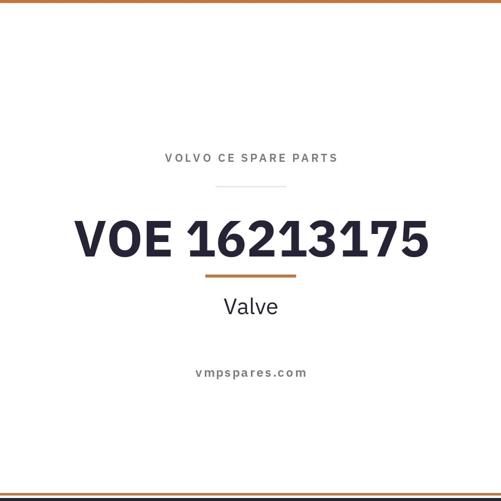 VOE 16213175 – Valve