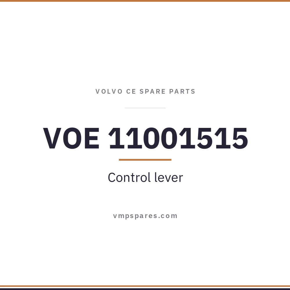 VOE 11001515 – Control lever