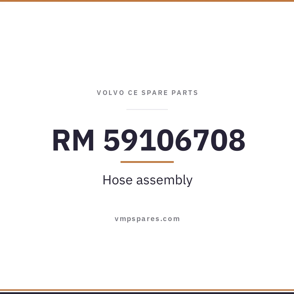 RM 59106708 – Hose assembly