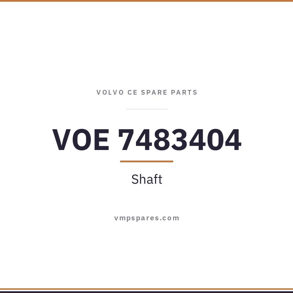 VOE 7483404 – Shaft