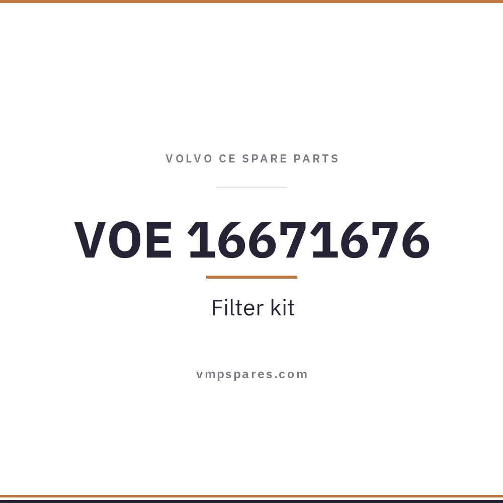 VOE 16671676 – Filter kit