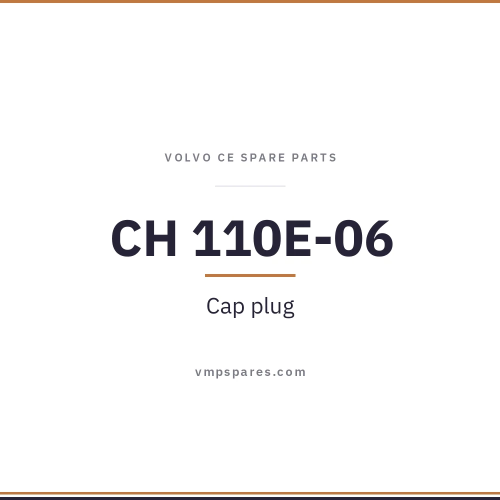 CH 110E-06 – Cap plug
