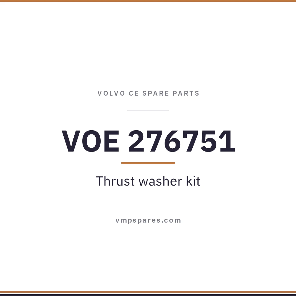 VOE 276751 – Thrust washer kit