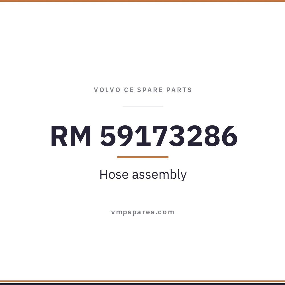RM 59173286 – Hose assembly
