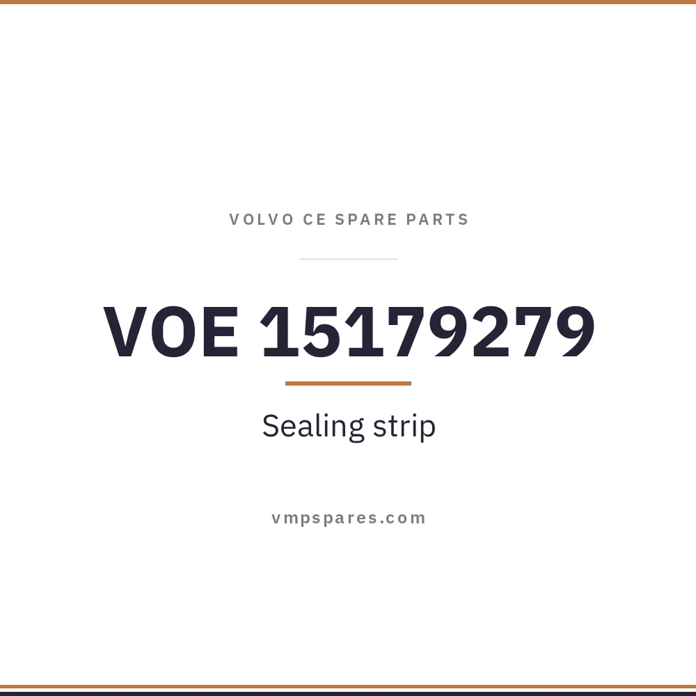 VOE 15179279 – Sealing strip