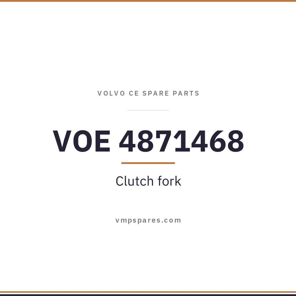 VOE 4871468 – Clutch fork