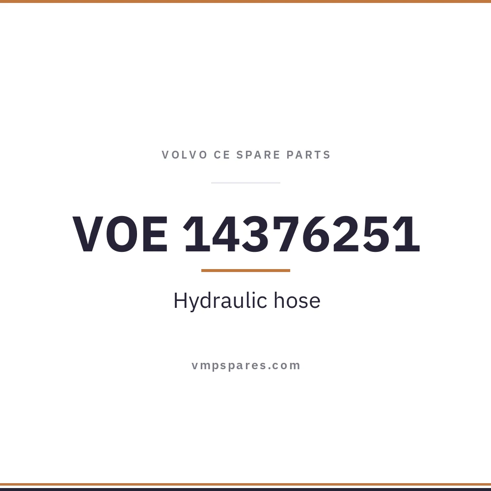VOE 14376251 – Hydraulic hose