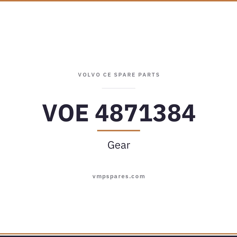 VOE 4871384 – Gear
