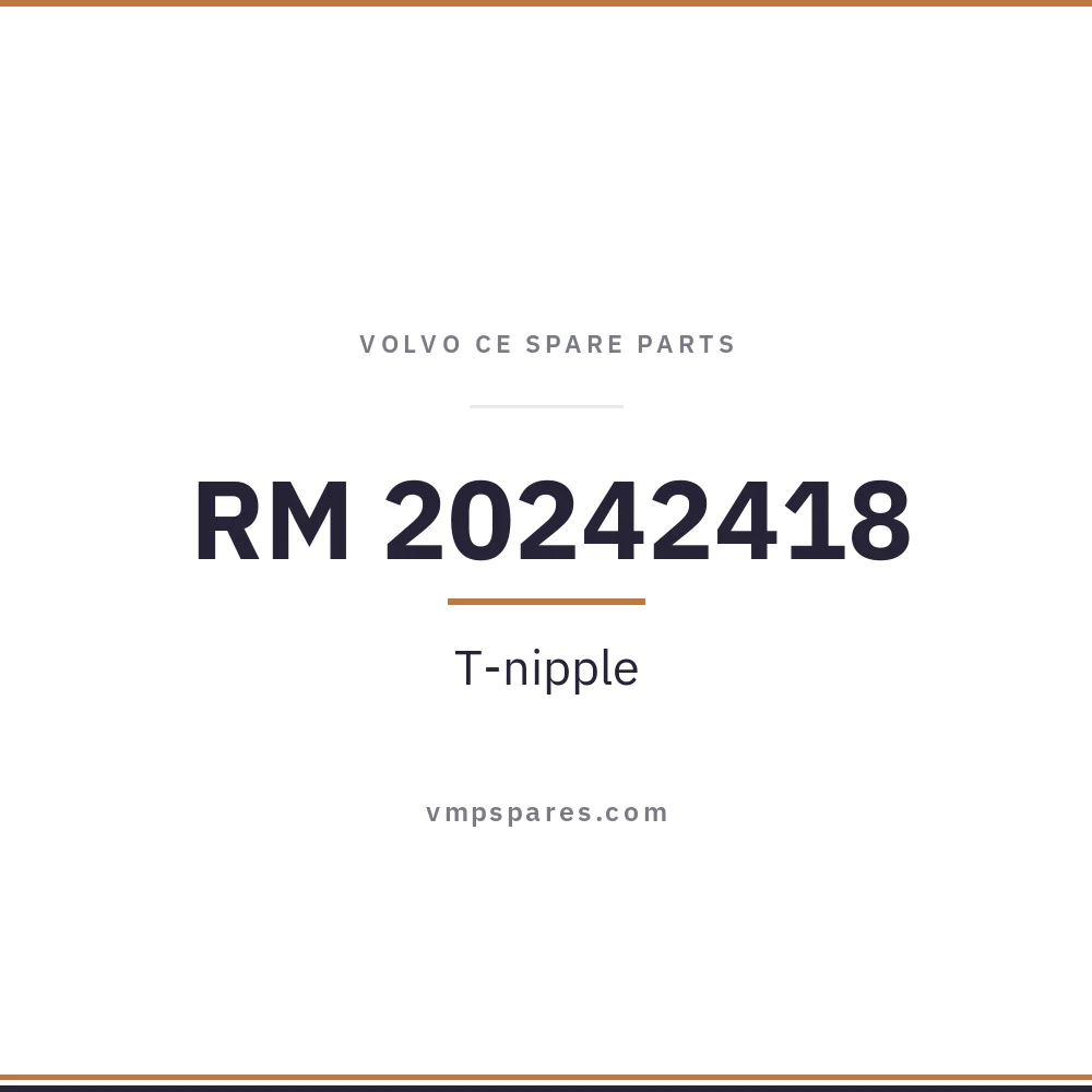 RM 20242418 – T-nipple