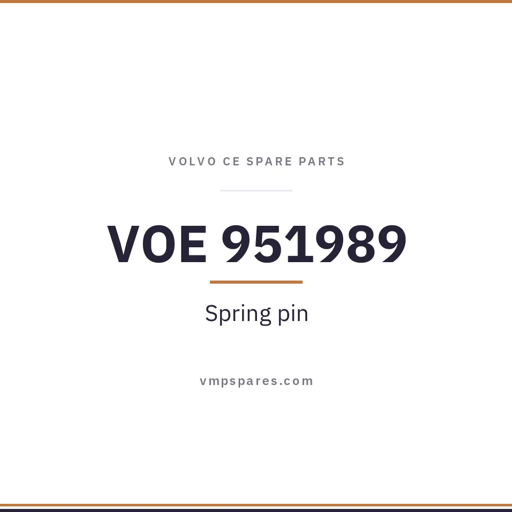 VOE 951989 – Spring pin