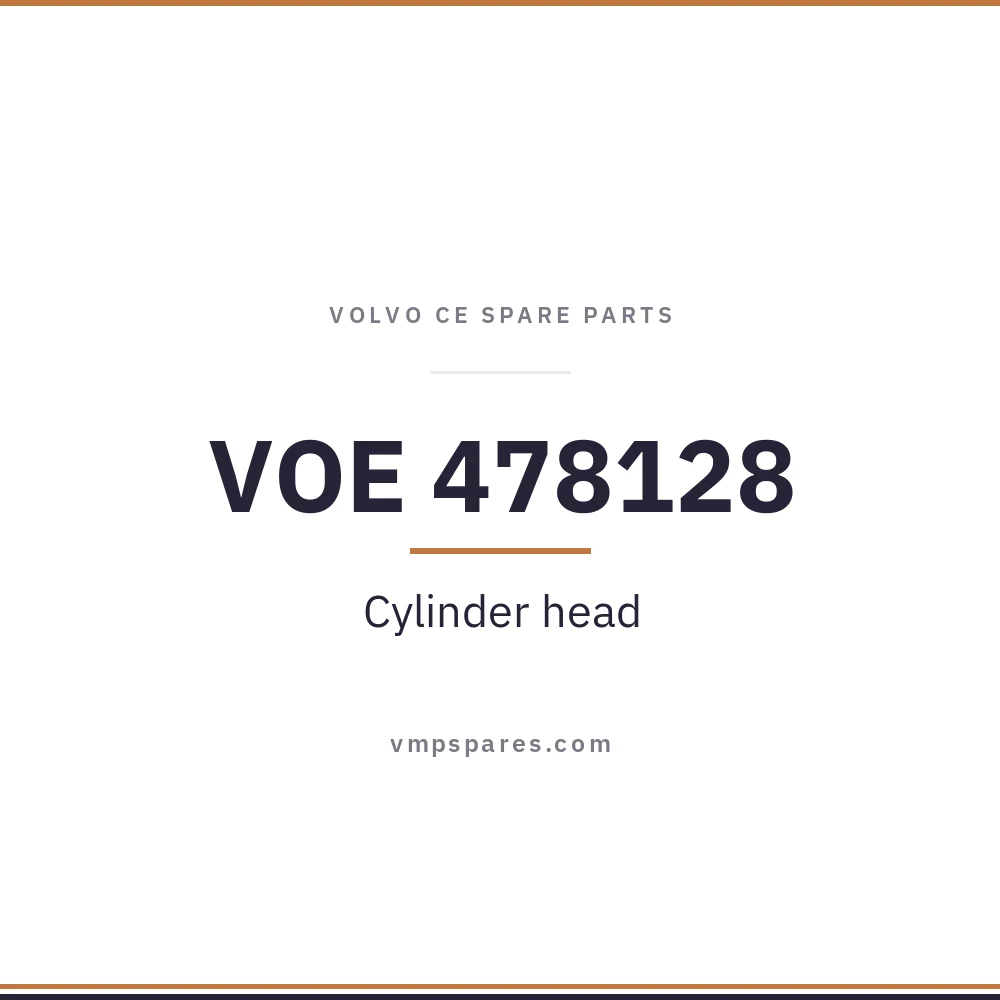 VOE 478128 – Cylinder head