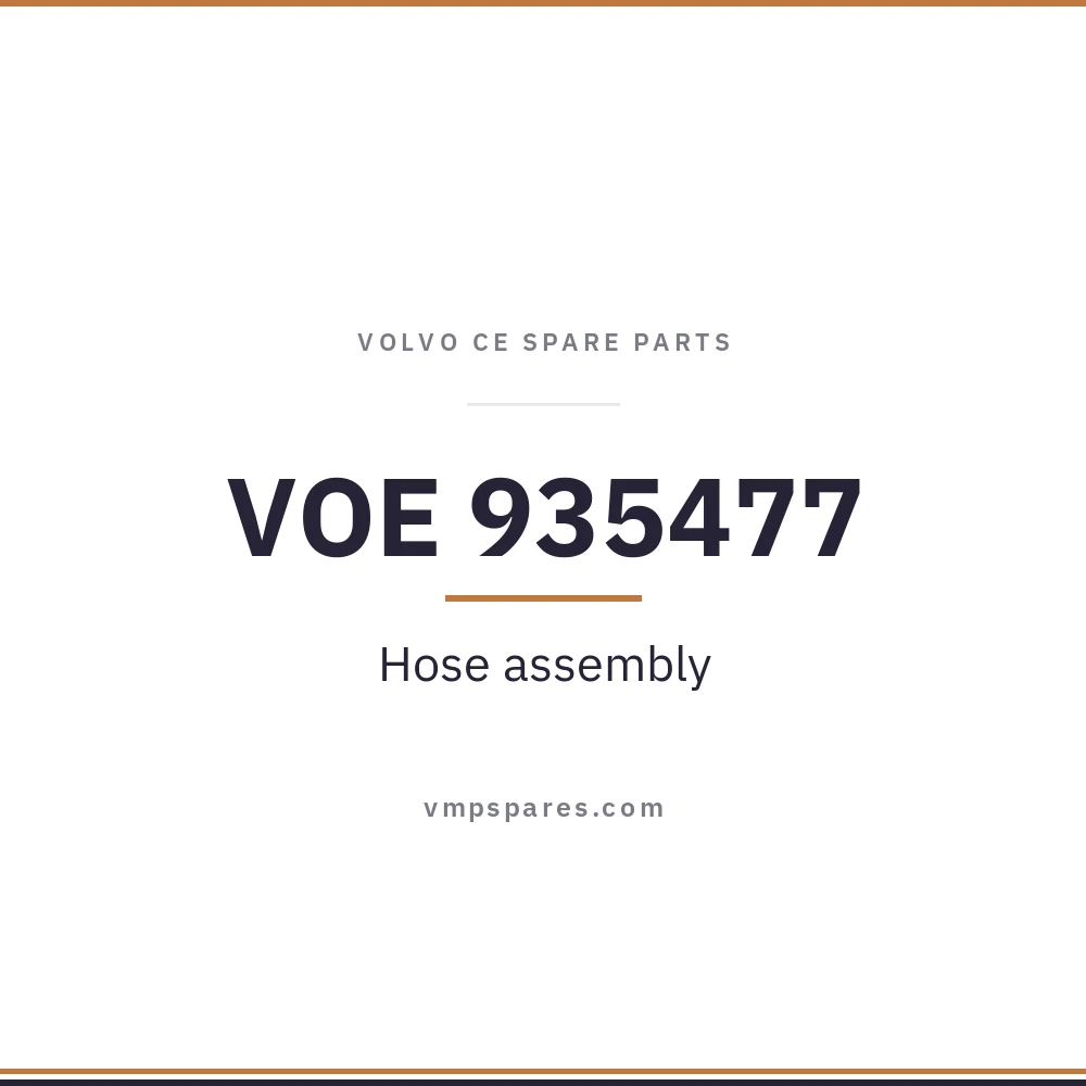 VOE 935477 – Hose assembly
