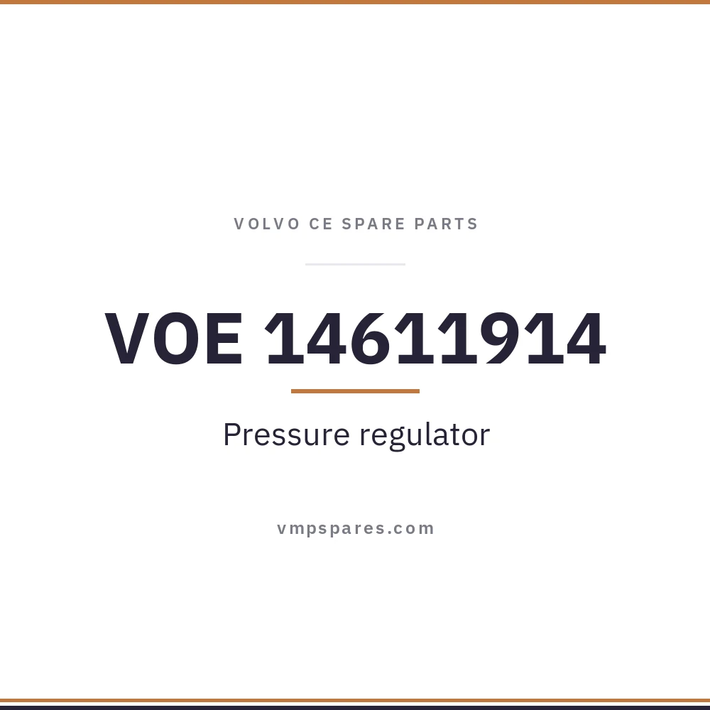 VOE 14611914 – Pressure regulator