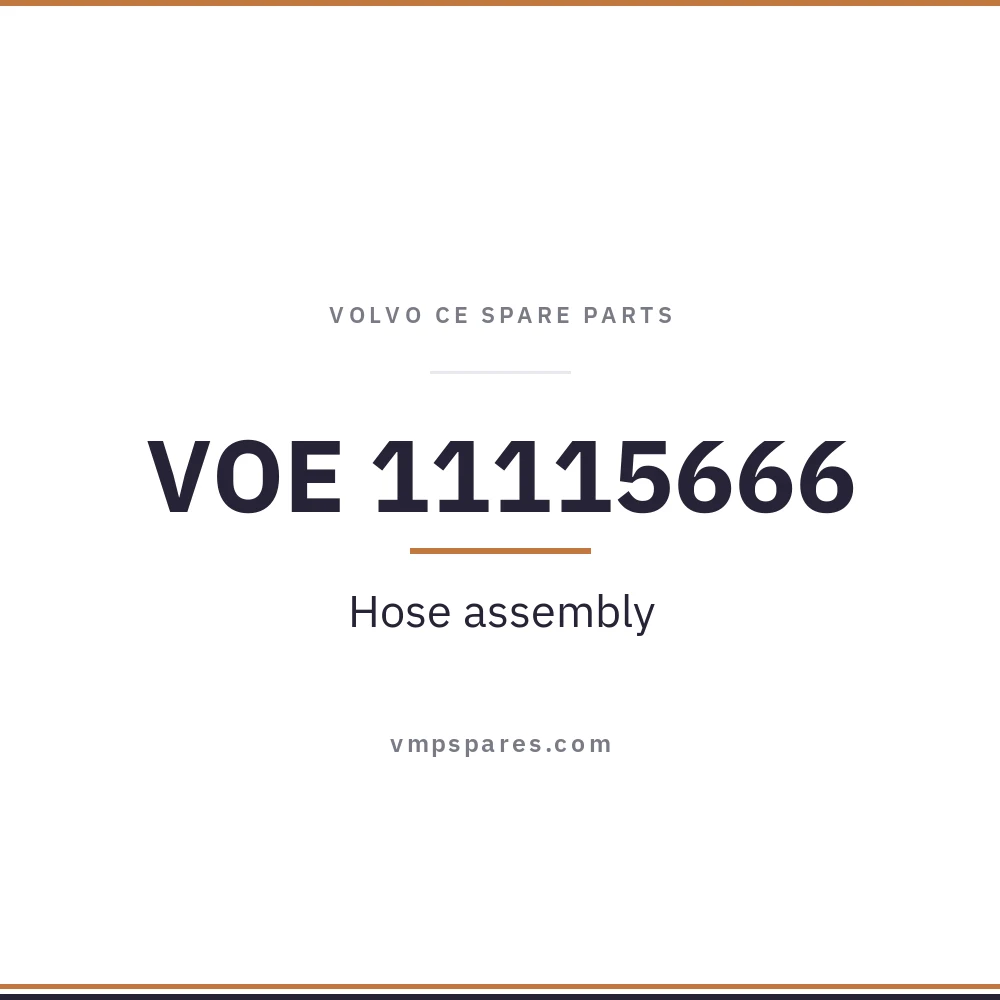 VOE 11115666 – Hose assembly