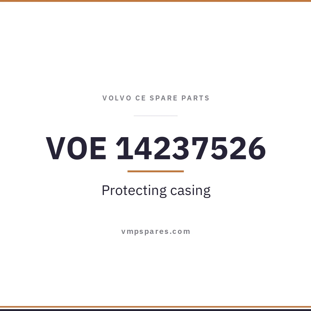 VOE 14237526 – Protecting casing