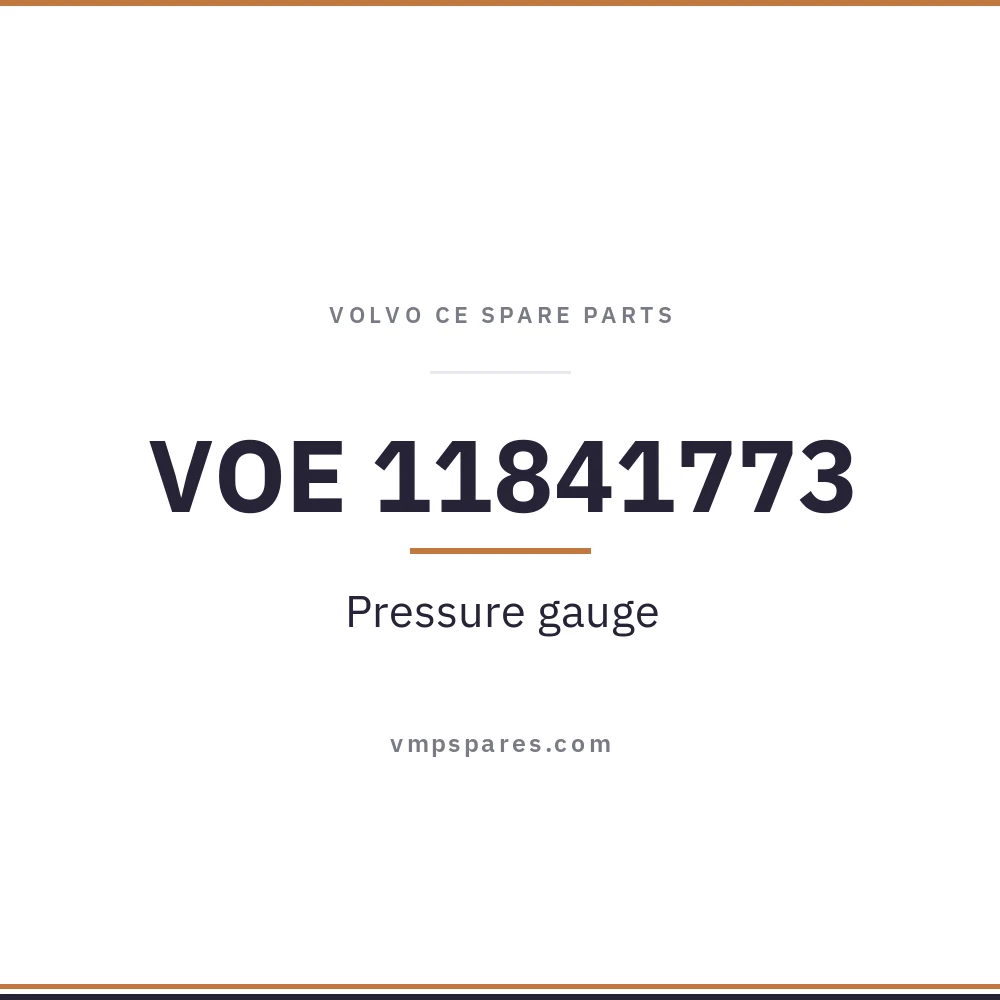 VOE 11841773 – Pressure gauge