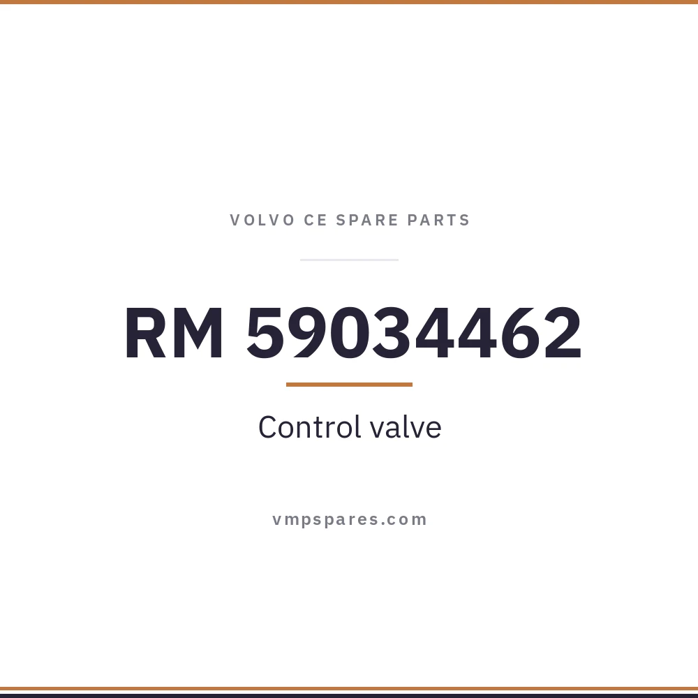 RM 59034462 – Control valve