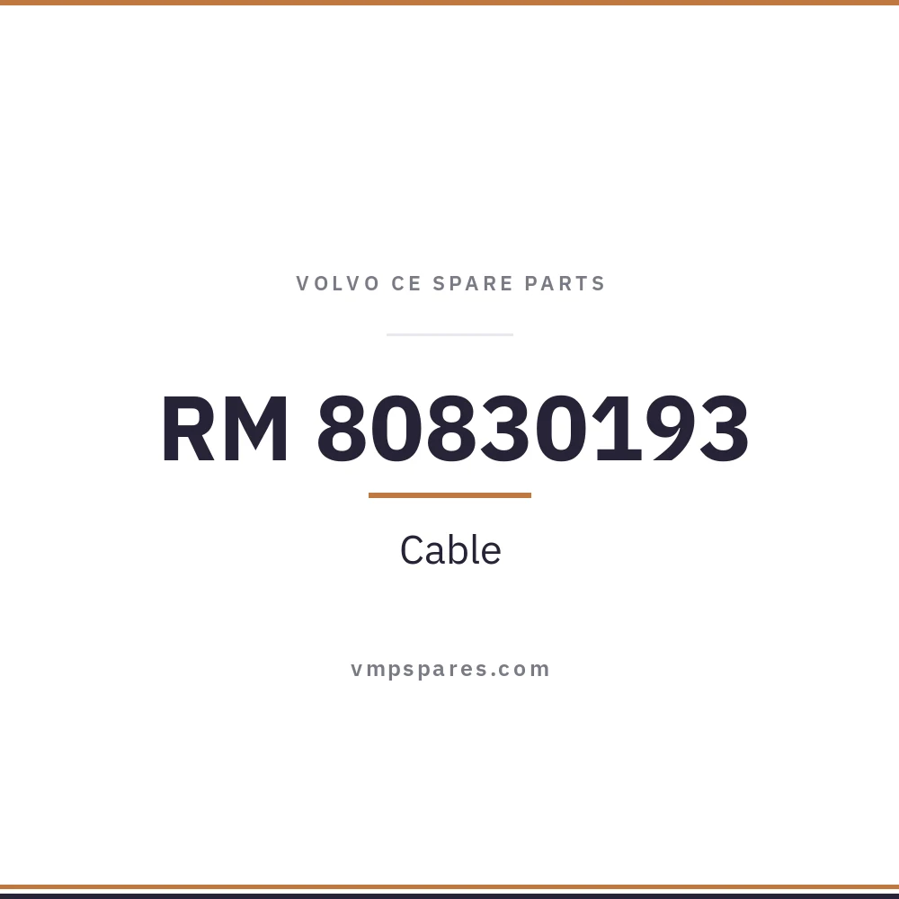 RM 80830193 – Cable