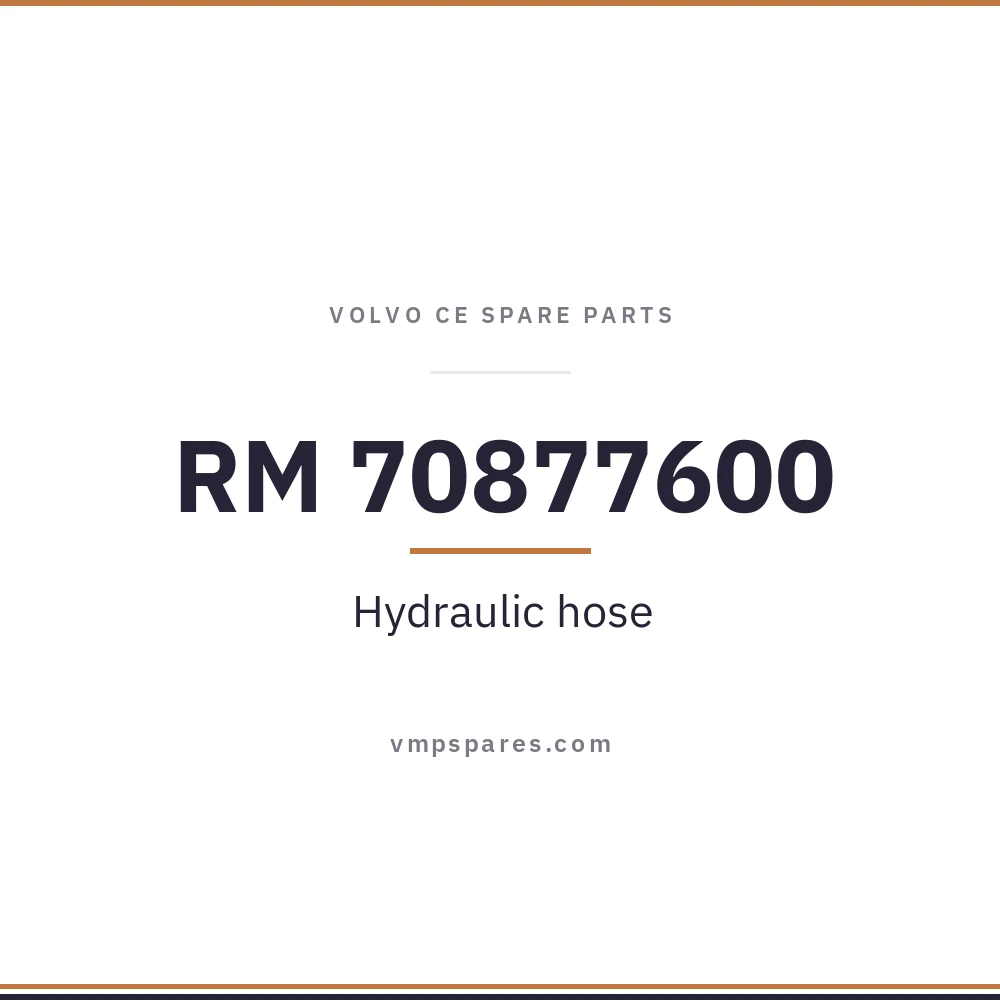 RM 70877600 – Hydraulic hose