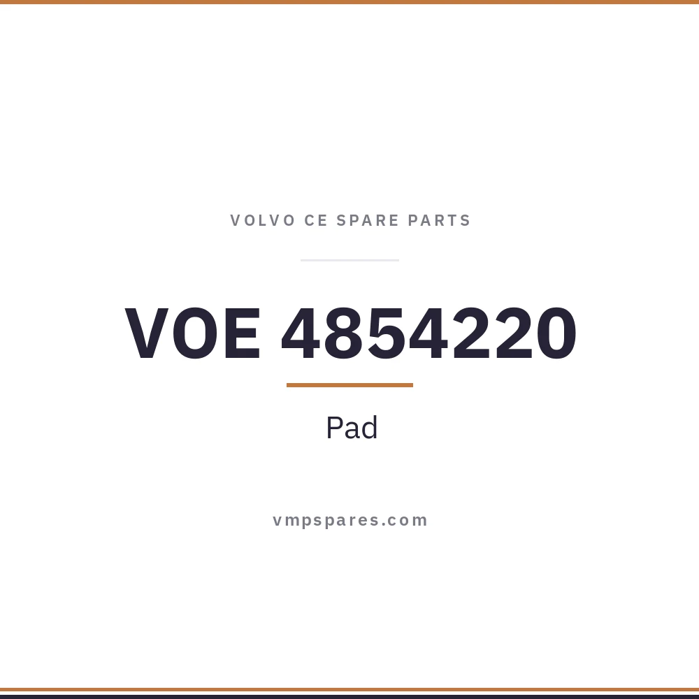 VOE 4854220 – Pad