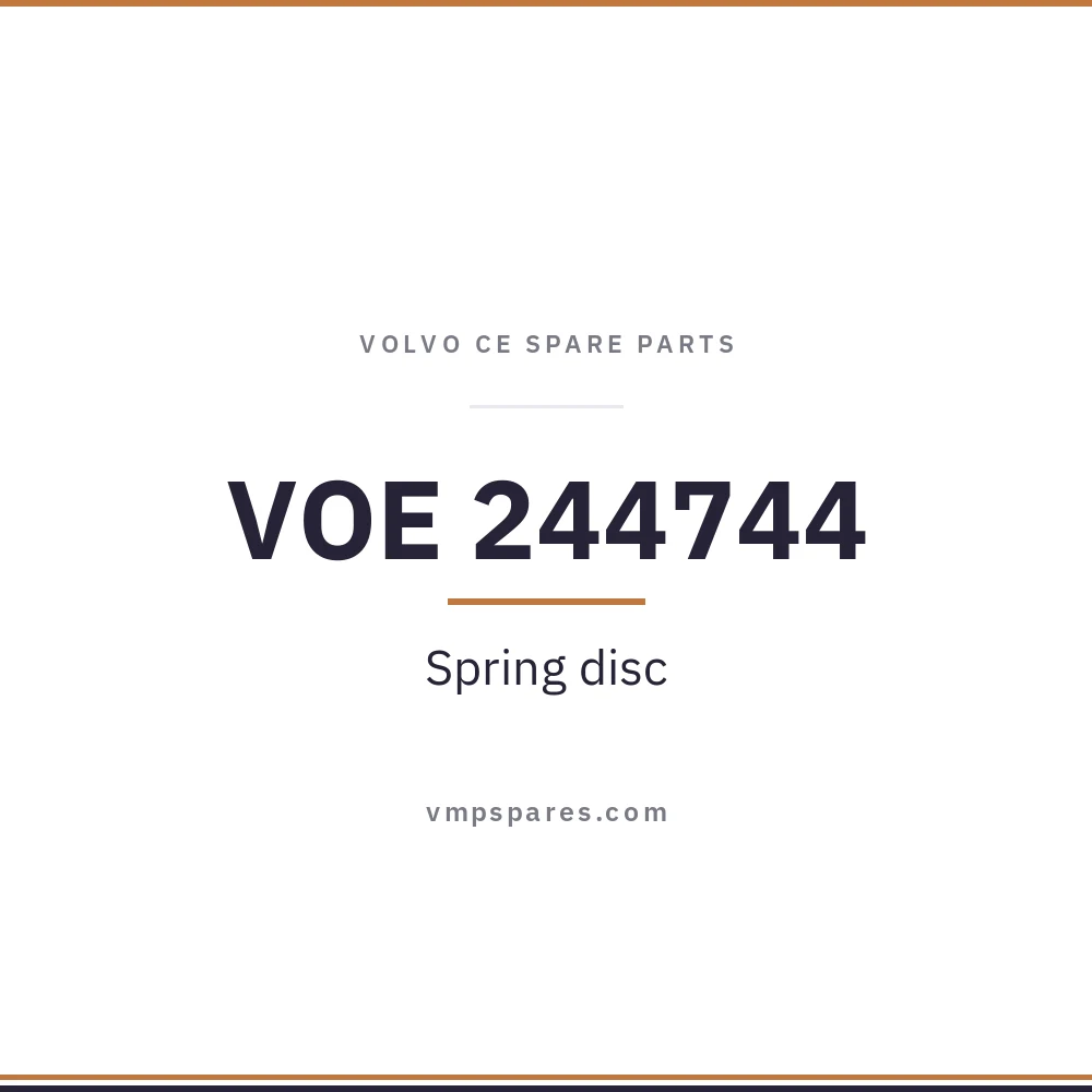 VOE 244744 – Spring disc
