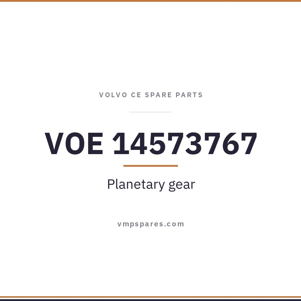 VOE 14573767 – Planetary gear
