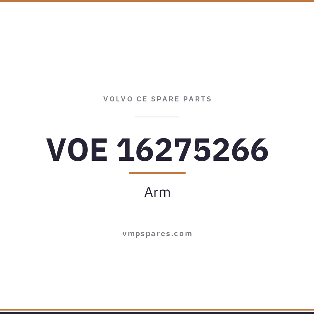 VOE 16275266 – Arm