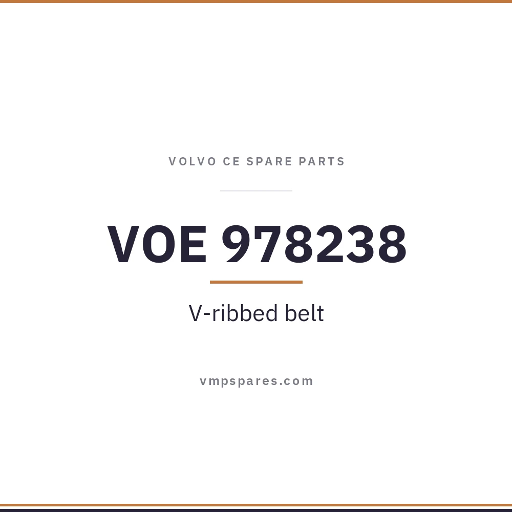 VOE 978238 – V-ribbed belt