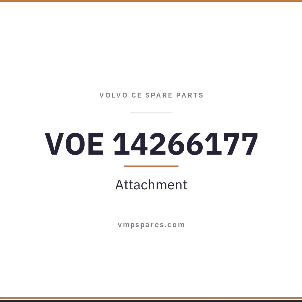 VOE 14266177 – Attachment