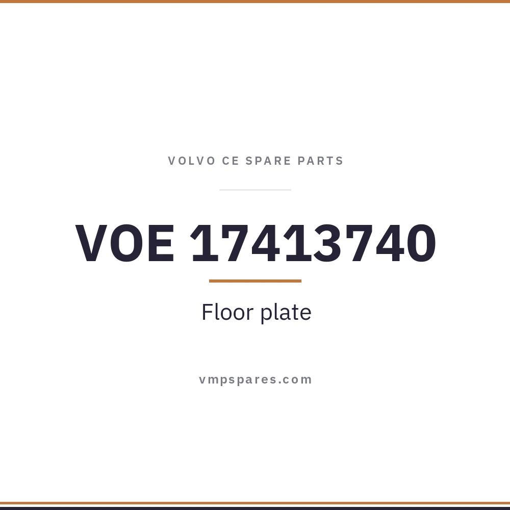 VOE 17413740 – Floor plate