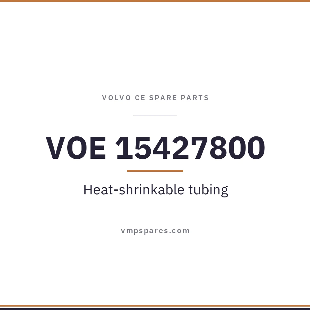 VOE 15427800 – Heat-shrinkable tubing
