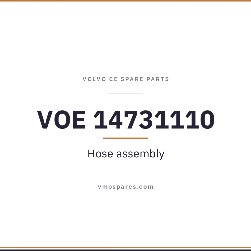 VOE 14731110 – Hose assembly